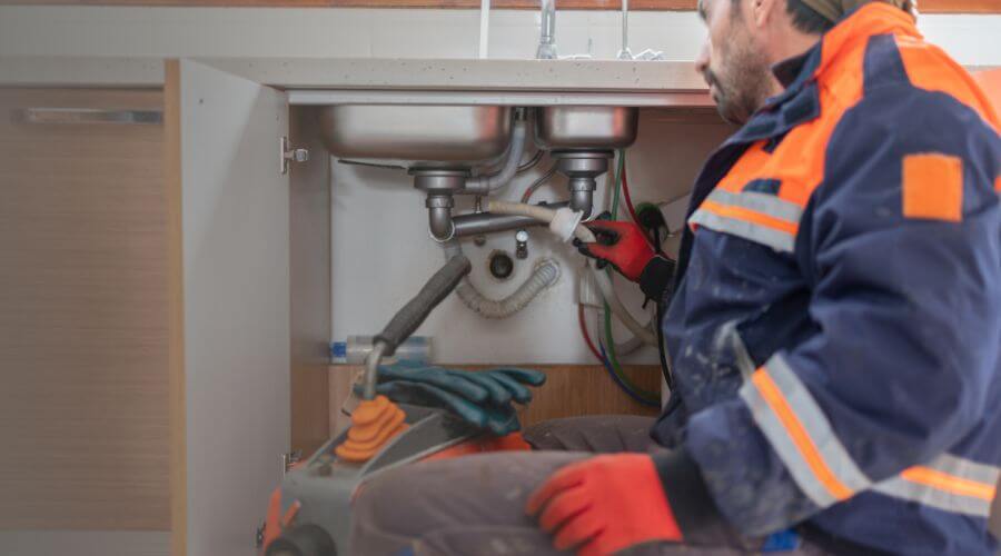 Professional slab leak plumber services in Mathews, LA